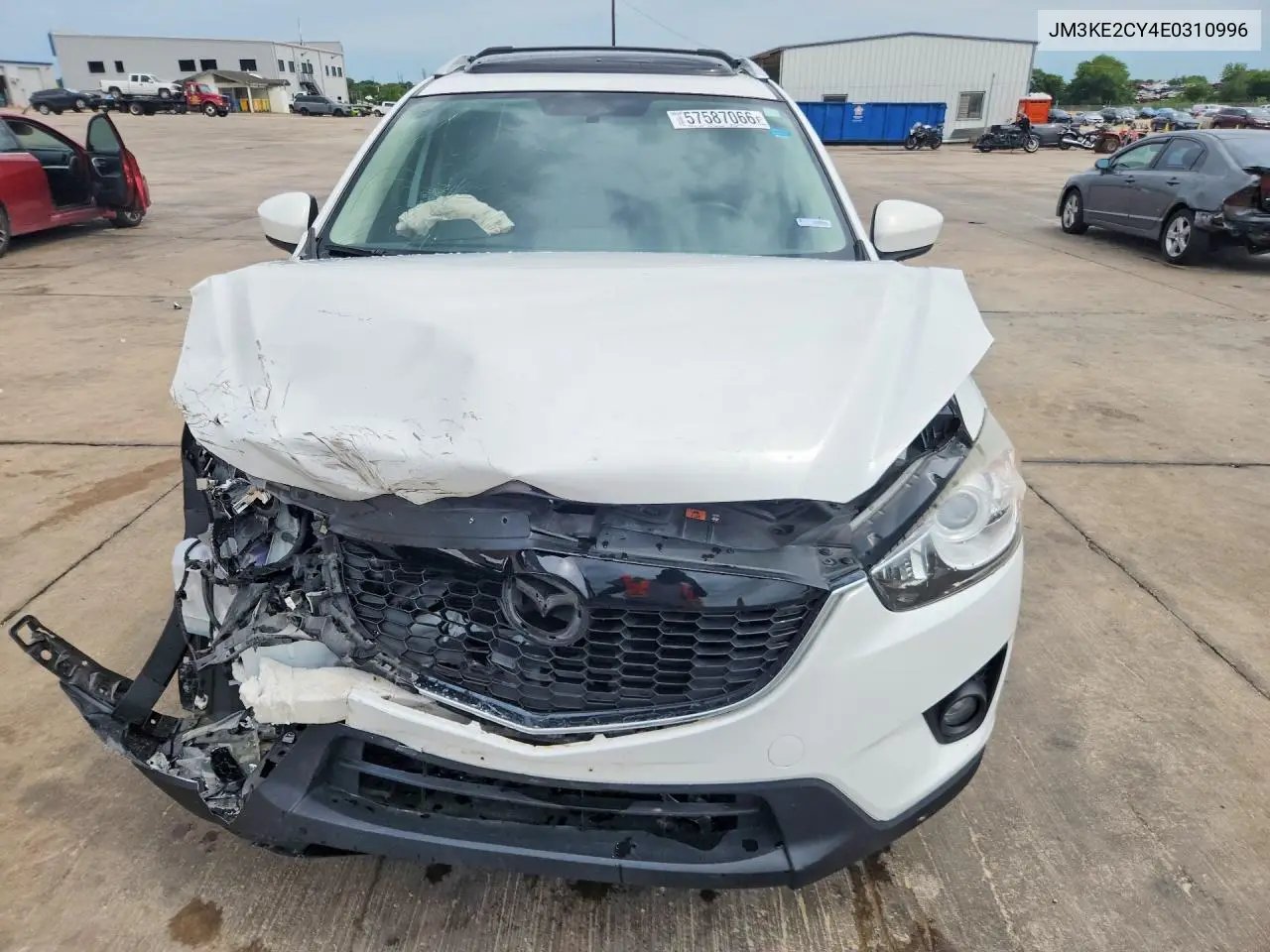 2014 Mazda Cx-5 Touring VIN: JM3KE2CY4E0310996 Lot: 57587066