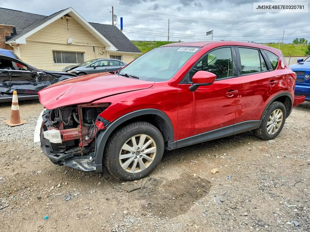 2014 Mazda Cx-5 Sport VIN: JM3KE4BE7E0320781 Lot: 61561496