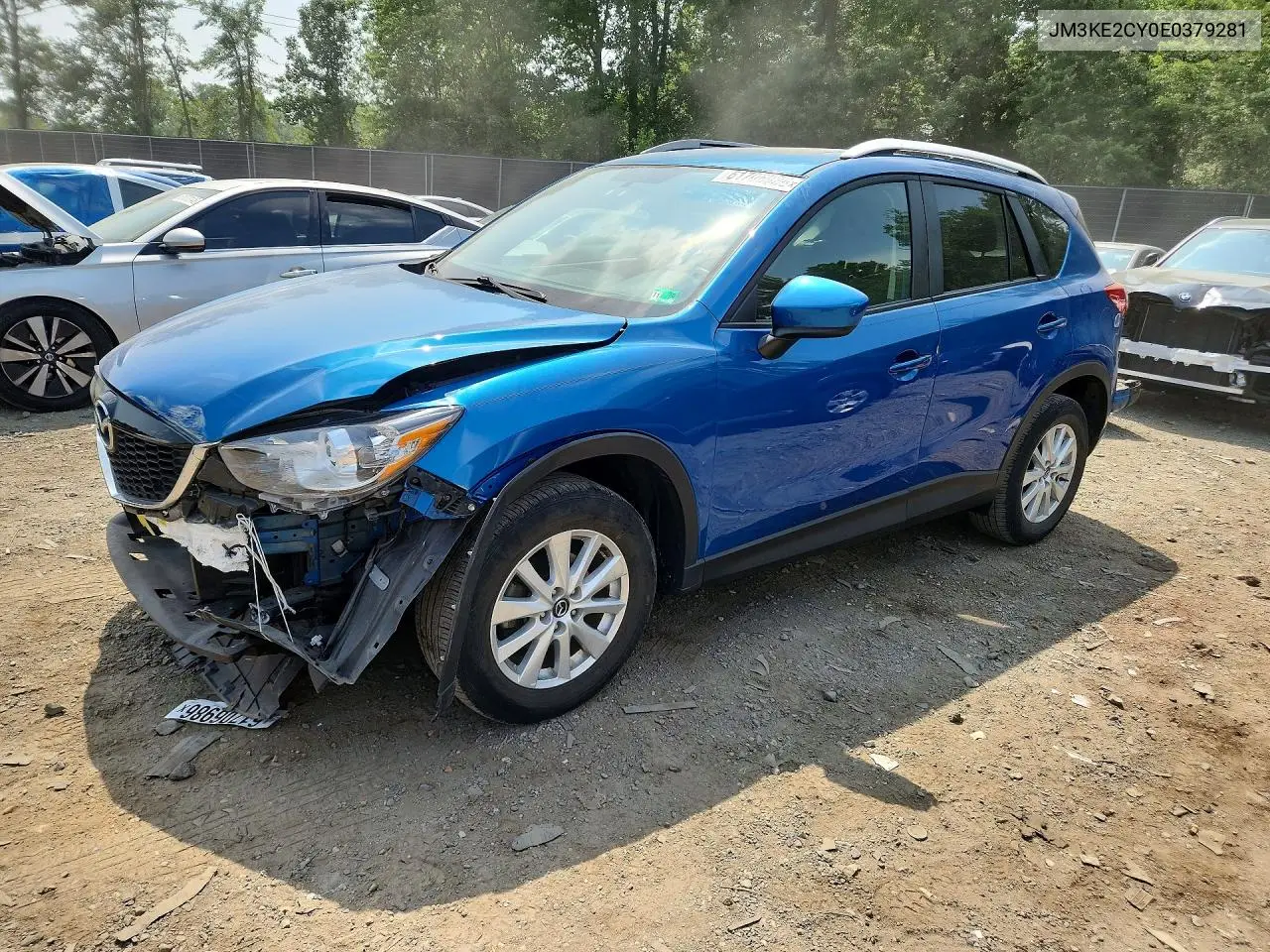 2014 Mazda Cx-5 Touring VIN: JM3KE2CY0E0379281 Lot: 61706986