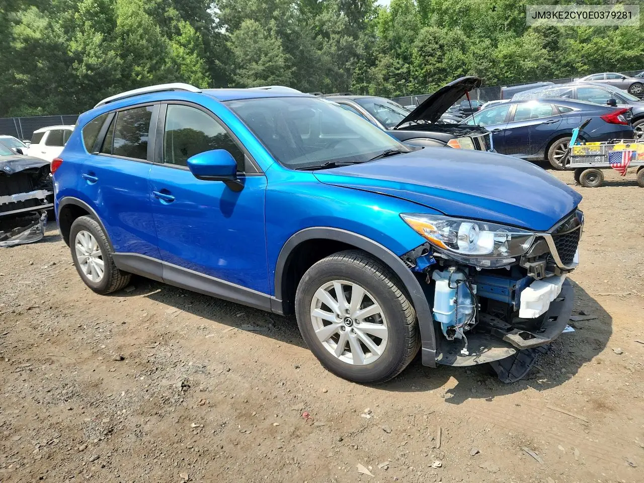 2014 Mazda Cx-5 Touring VIN: JM3KE2CY0E0379281 Lot: 61706986