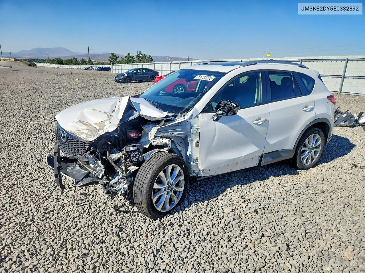 2014 Mazda Cx-5 Gt VIN: JM3KE2DY5E0332892 Lot: 61735096