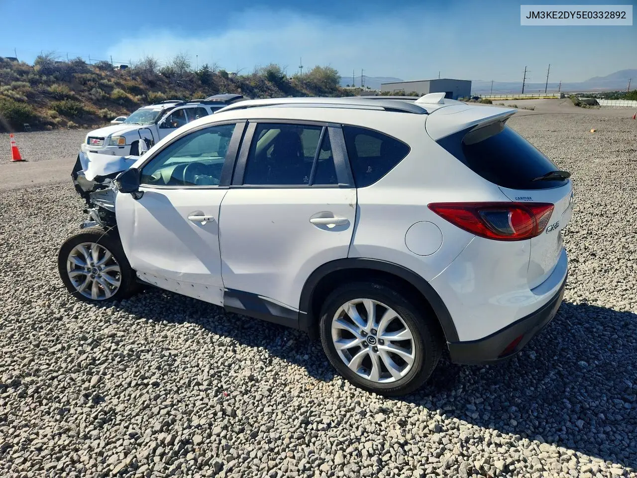 2014 Mazda Cx-5 Gt VIN: JM3KE2DY5E0332892 Lot: 61735096