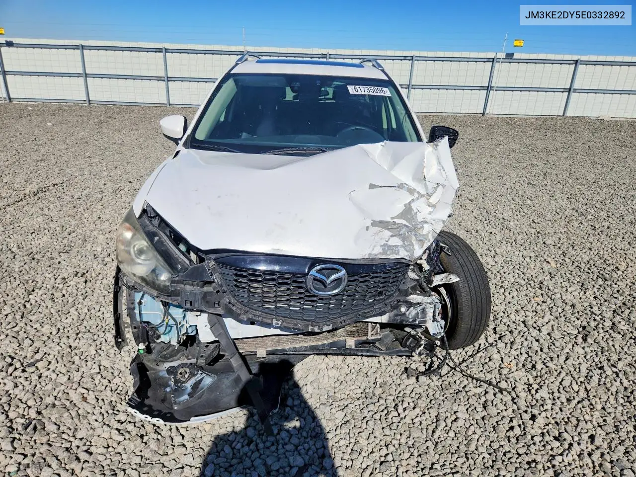 2014 Mazda Cx-5 Gt VIN: JM3KE2DY5E0332892 Lot: 61735096