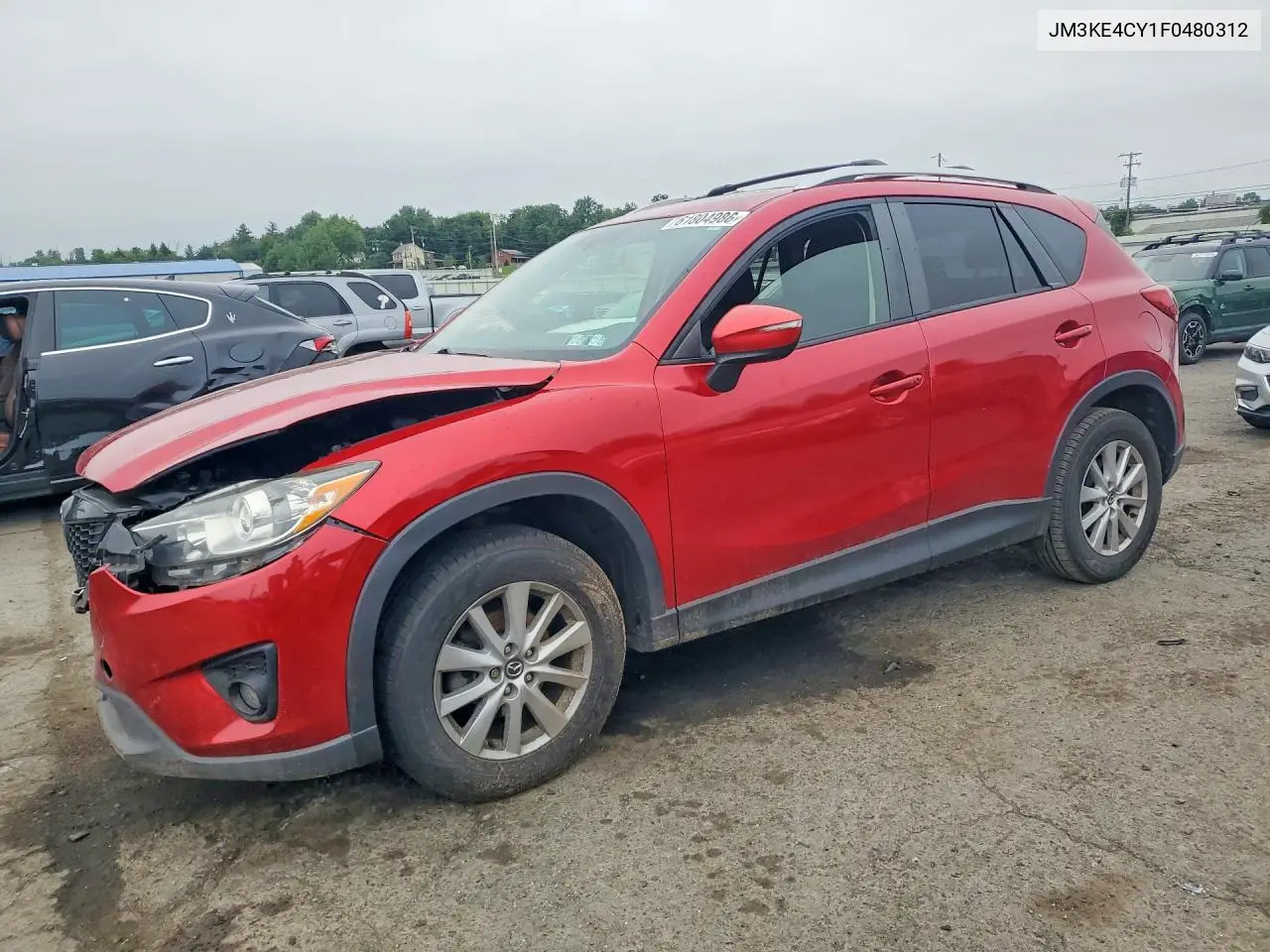 2015 Mazda Cx-5 Touring VIN: JM3KE4CY1F0480312 Lot: 61804986