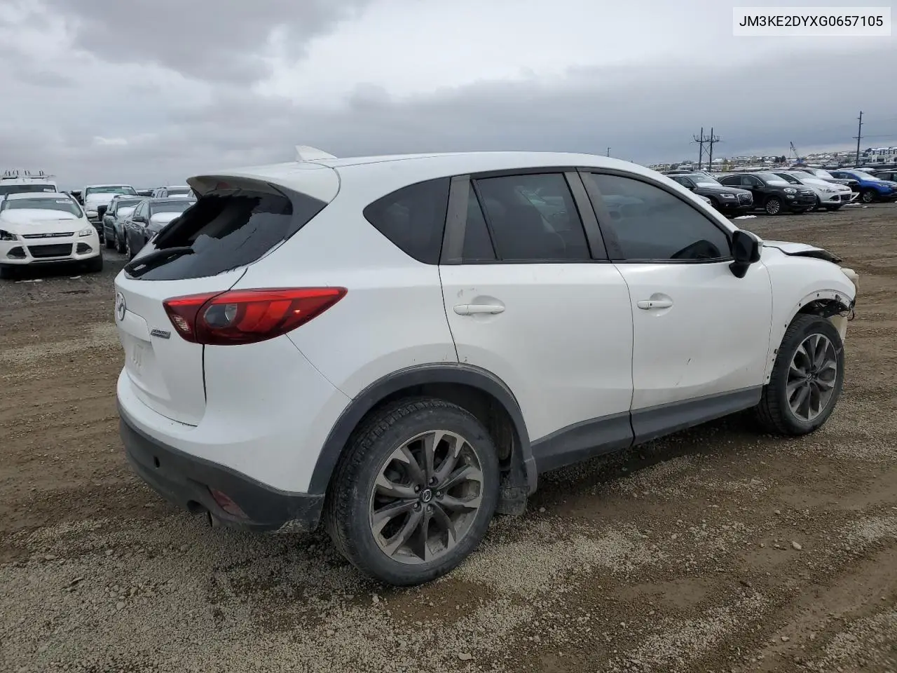 JM3KE2DYXG0657105 2016 Mazda Cx-5 Gt