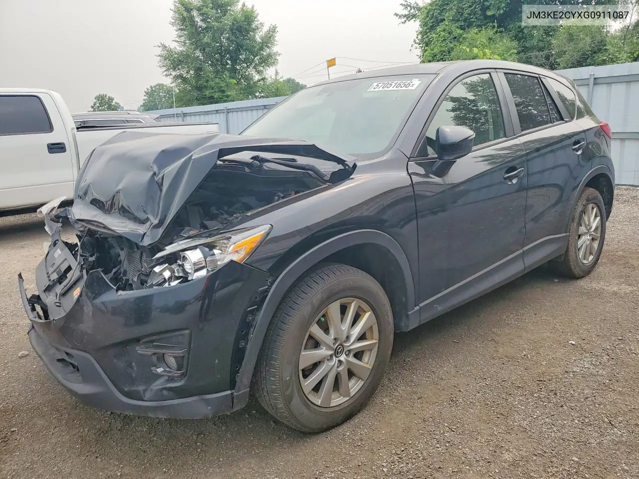 2016 Mazda Cx-5 Touring VIN: JM3KE2CYXG0911087 Lot: 57051656