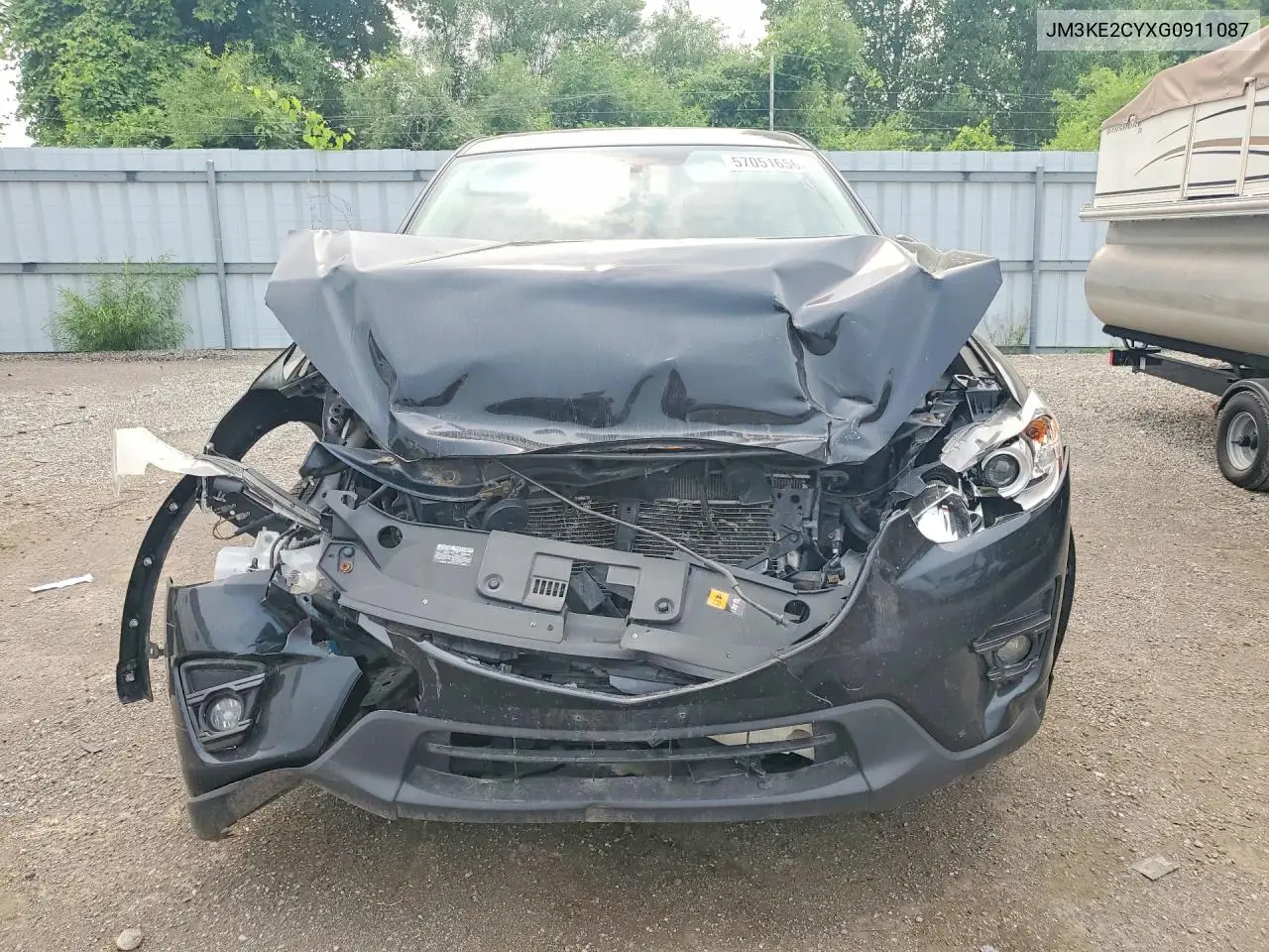 2016 Mazda Cx-5 Touring VIN: JM3KE2CYXG0911087 Lot: 57051656