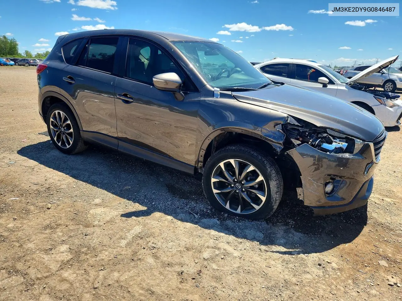 2016 Mazda Cx-5 Gt VIN: JM3KE2DY9G0846487 Lot: 57564716