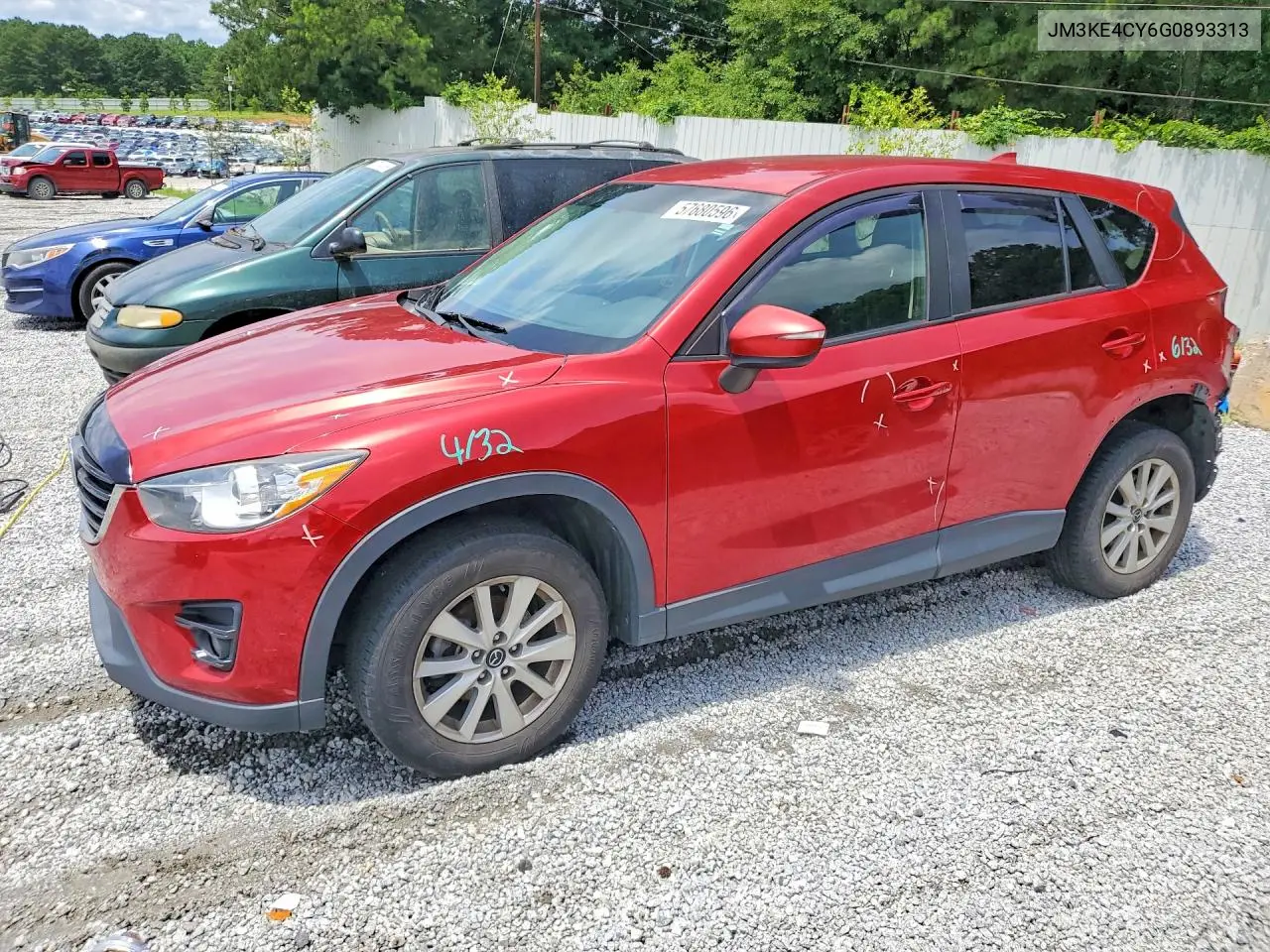 2016 Mazda Cx-5 Touring VIN: JM3KE4CY6G0893313 Lot: 57680596