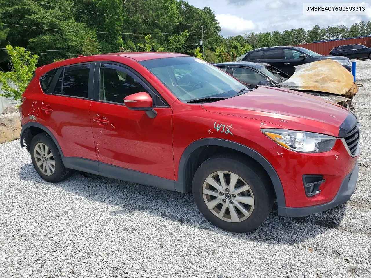 2016 Mazda Cx-5 Touring VIN: JM3KE4CY6G0893313 Lot: 57680596