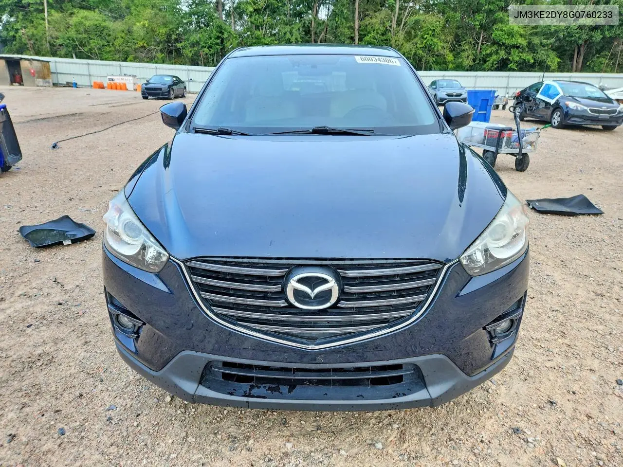 2016 Mazda Cx-5 Gt VIN: JM3KE2DY8G0760233 Lot: 60034306