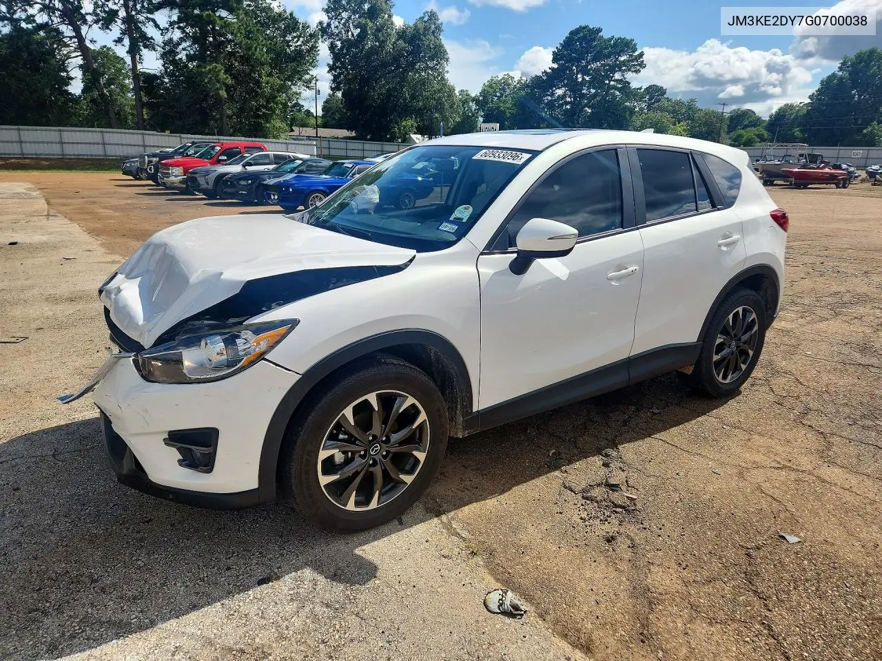 2016 Mazda Cx-5 Gt VIN: JM3KE2DY7G0700038 Lot: 60933096