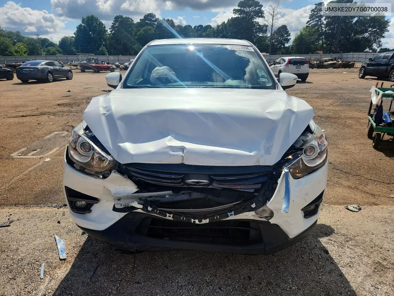 2016 Mazda Cx-5 Gt VIN: JM3KE2DY7G0700038 Lot: 60933096