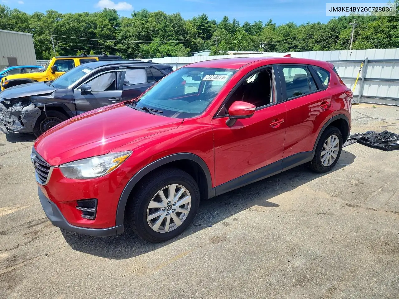 2016 Mazda Cx-5 Sport VIN: JM3KE4BY2G0728036 Lot: 61240576
