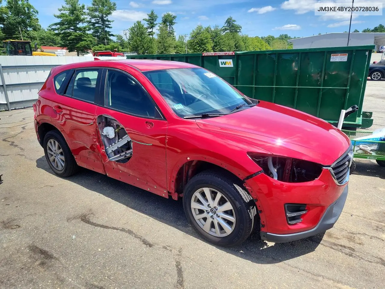 2016 Mazda Cx-5 Sport VIN: JM3KE4BY2G0728036 Lot: 61240576