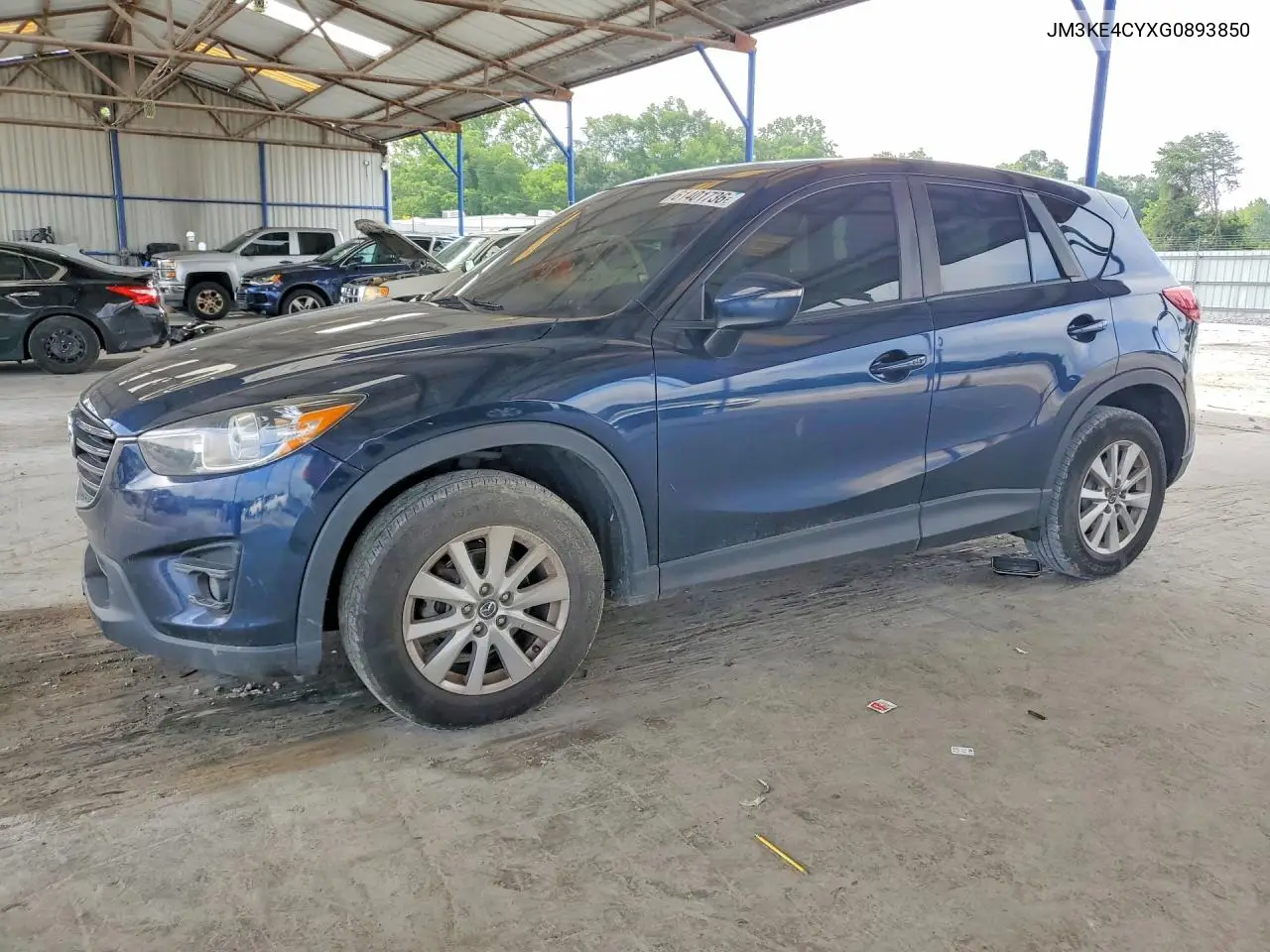 2016 Mazda Cx-5 Touring VIN: JM3KE4CYXG0893850 Lot: 61401736