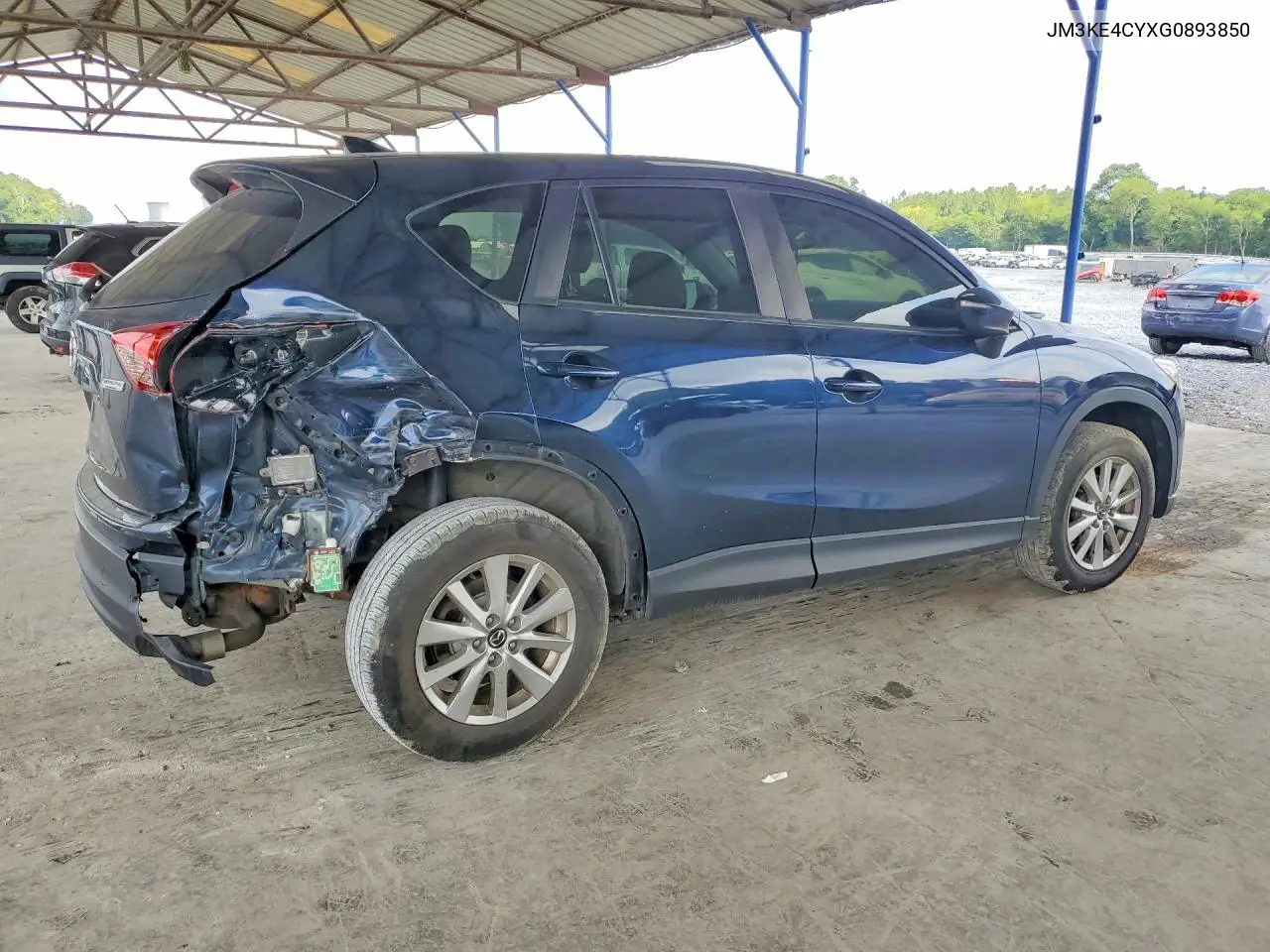 2016 Mazda Cx-5 Touring VIN: JM3KE4CYXG0893850 Lot: 61401736