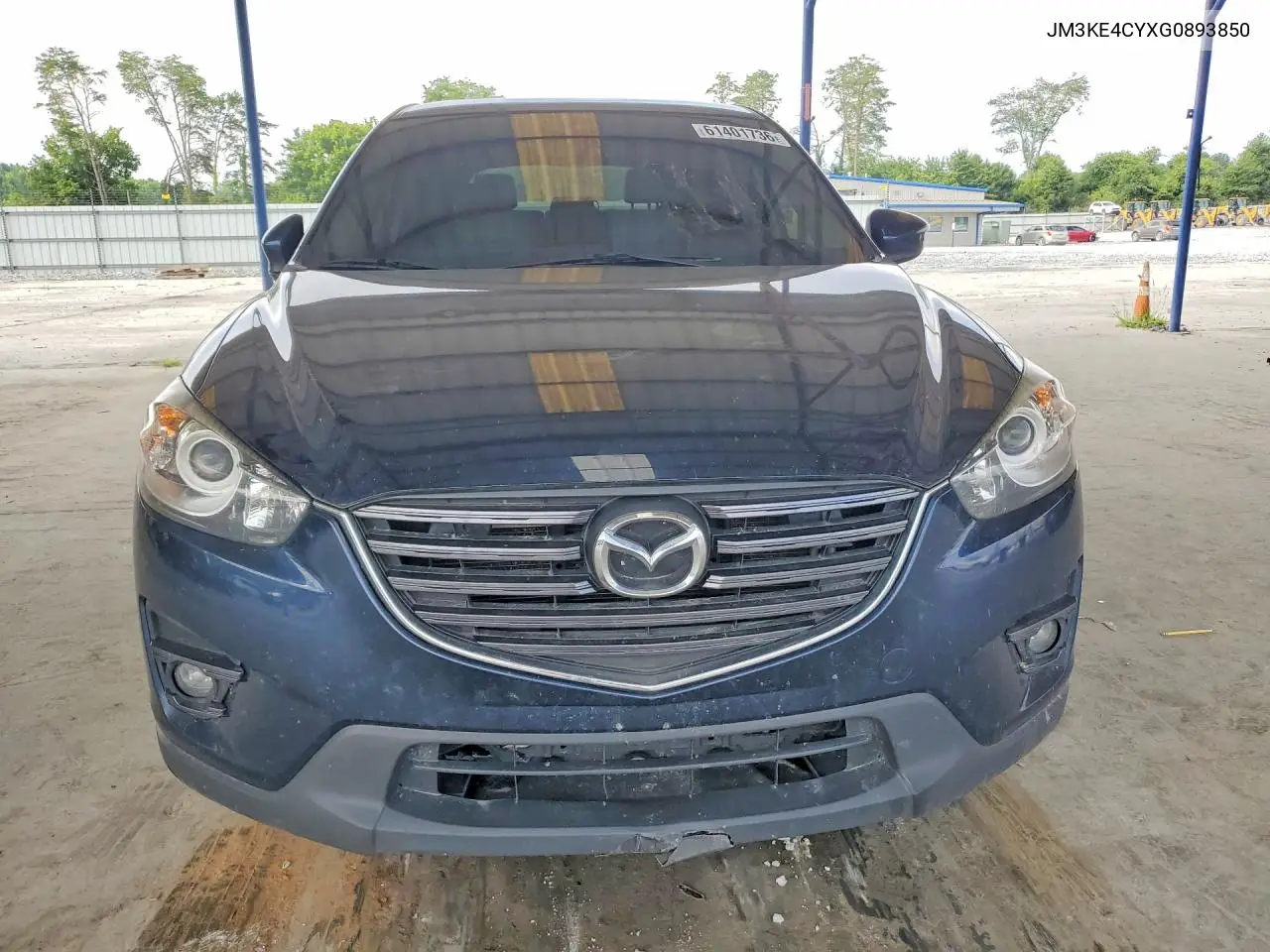 2016 Mazda Cx-5 Touring VIN: JM3KE4CYXG0893850 Lot: 61401736