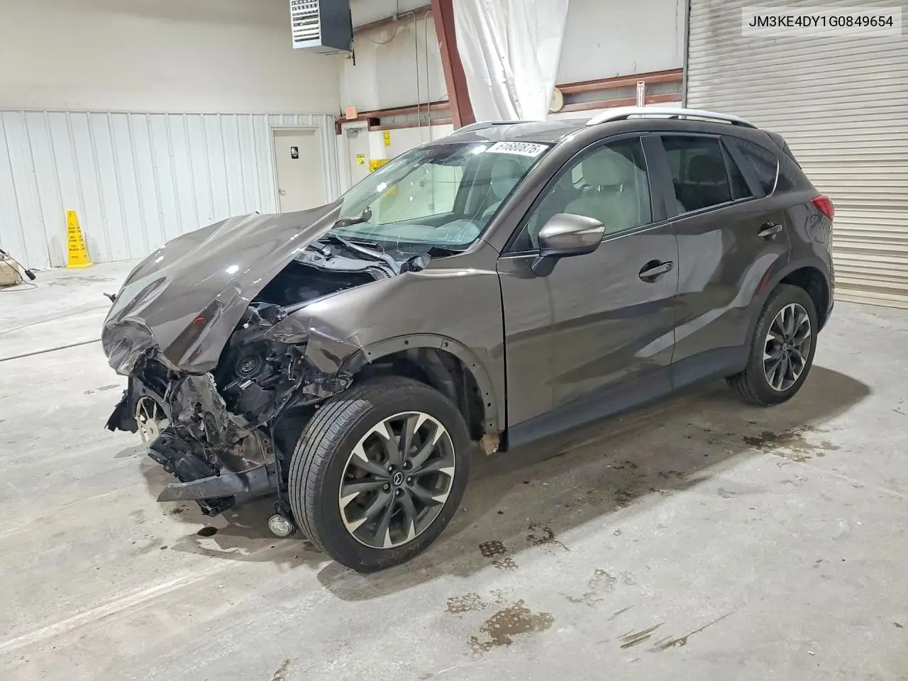 2016 Mazda Cx-5 Gt VIN: JM3KE4DY1G0849654 Lot: 61680876