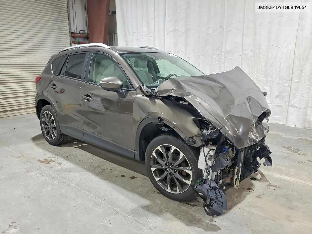 2016 Mazda Cx-5 Gt VIN: JM3KE4DY1G0849654 Lot: 61680876