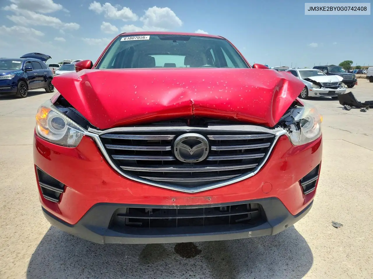 2016 Mazda Cx-5 Sport VIN: JM3KE2BY0G0742408 Lot: 61807056