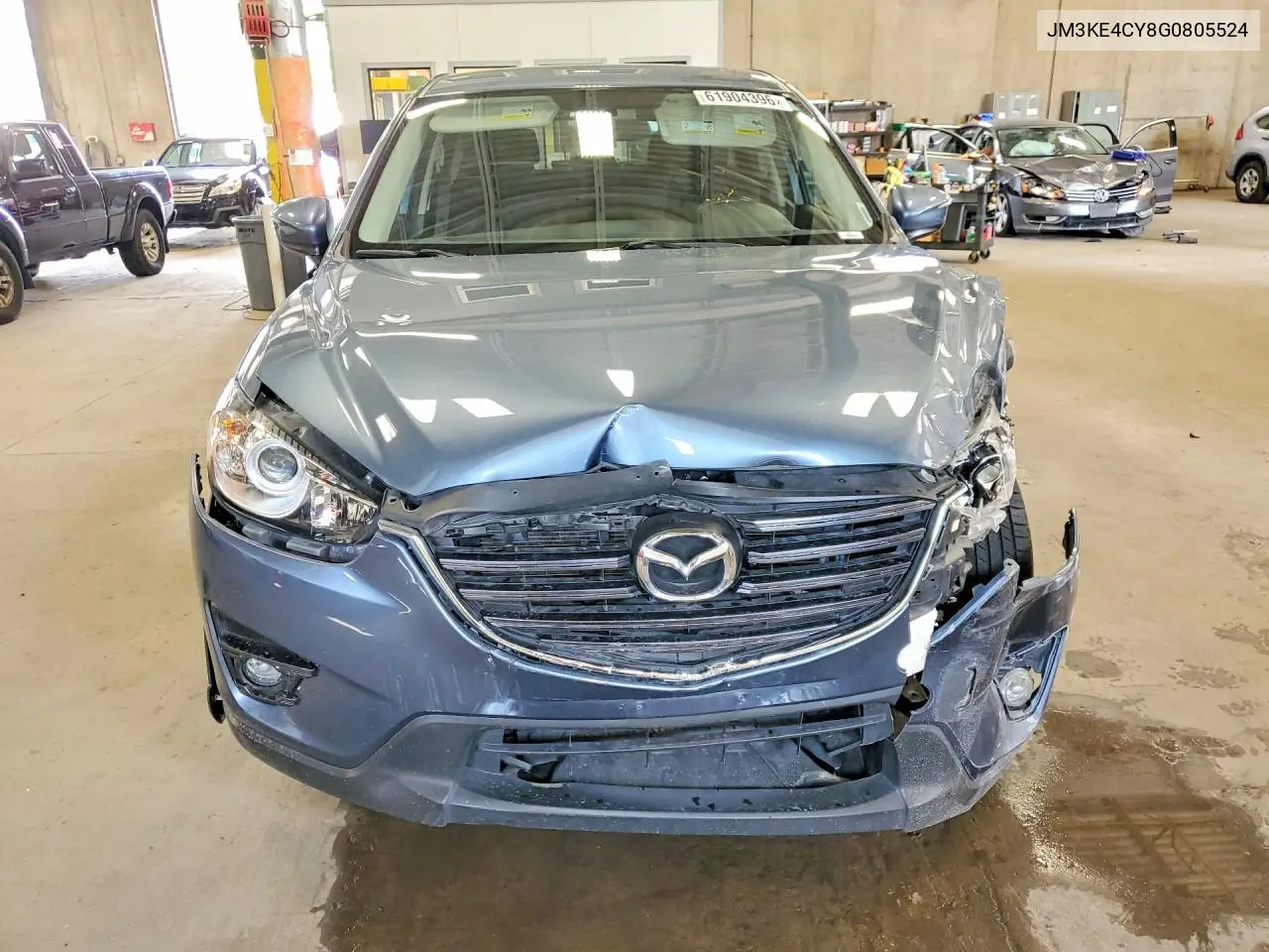 2016 Mazda Cx-5 Touring VIN: JM3KE4CY8G0805524 Lot: 61904396