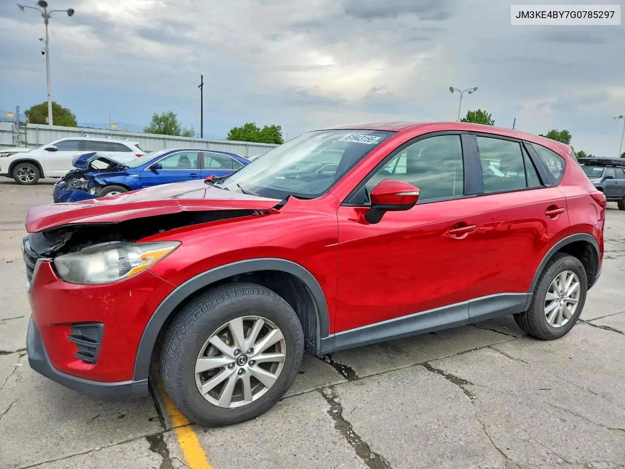 2016 Mazda Cx-5 Sport VIN: JM3KE4BY7G0785297 Lot: 61943156