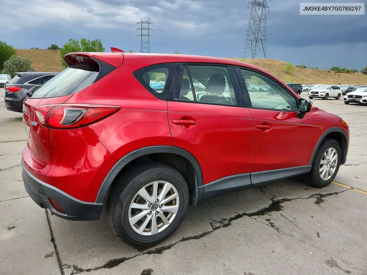 2016 Mazda Cx-5 Sport VIN: JM3KE4BY7G0785297 Lot: 61943156