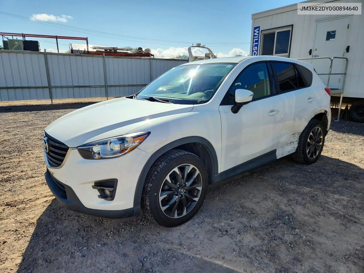 2016 Mazda Cx-5 Gt VIN: JM3KE2DY0G0894640 Lot: 62093096