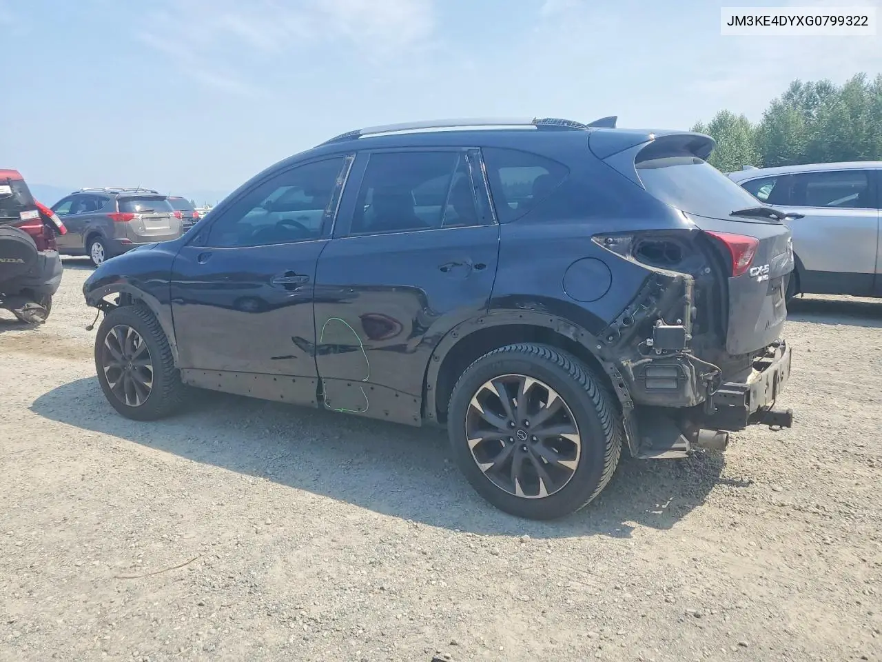 2016 Mazda Cx-5 Gt VIN: JM3KE4DYXG0799322 Lot: 62129186