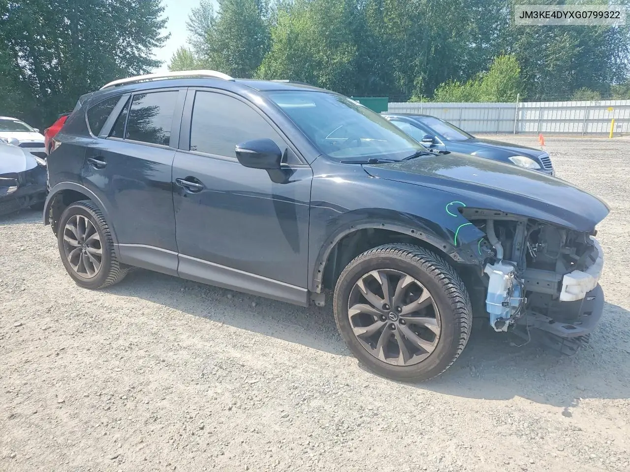 2016 Mazda Cx-5 Gt VIN: JM3KE4DYXG0799322 Lot: 62129186