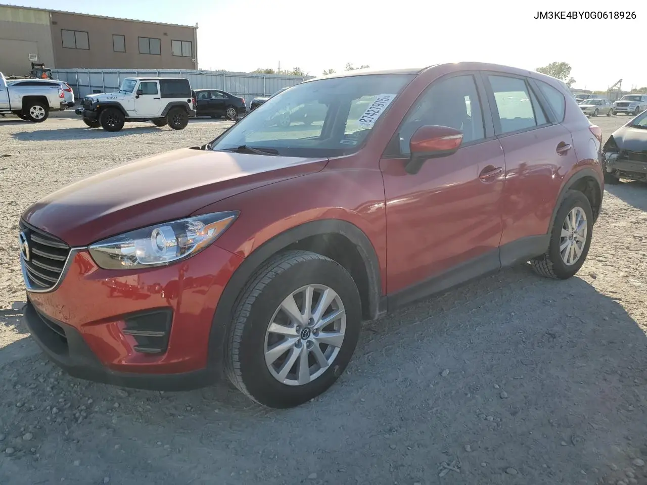 JM3KE4BY0G0618926 2016 Mazda Cx-5 Sport
