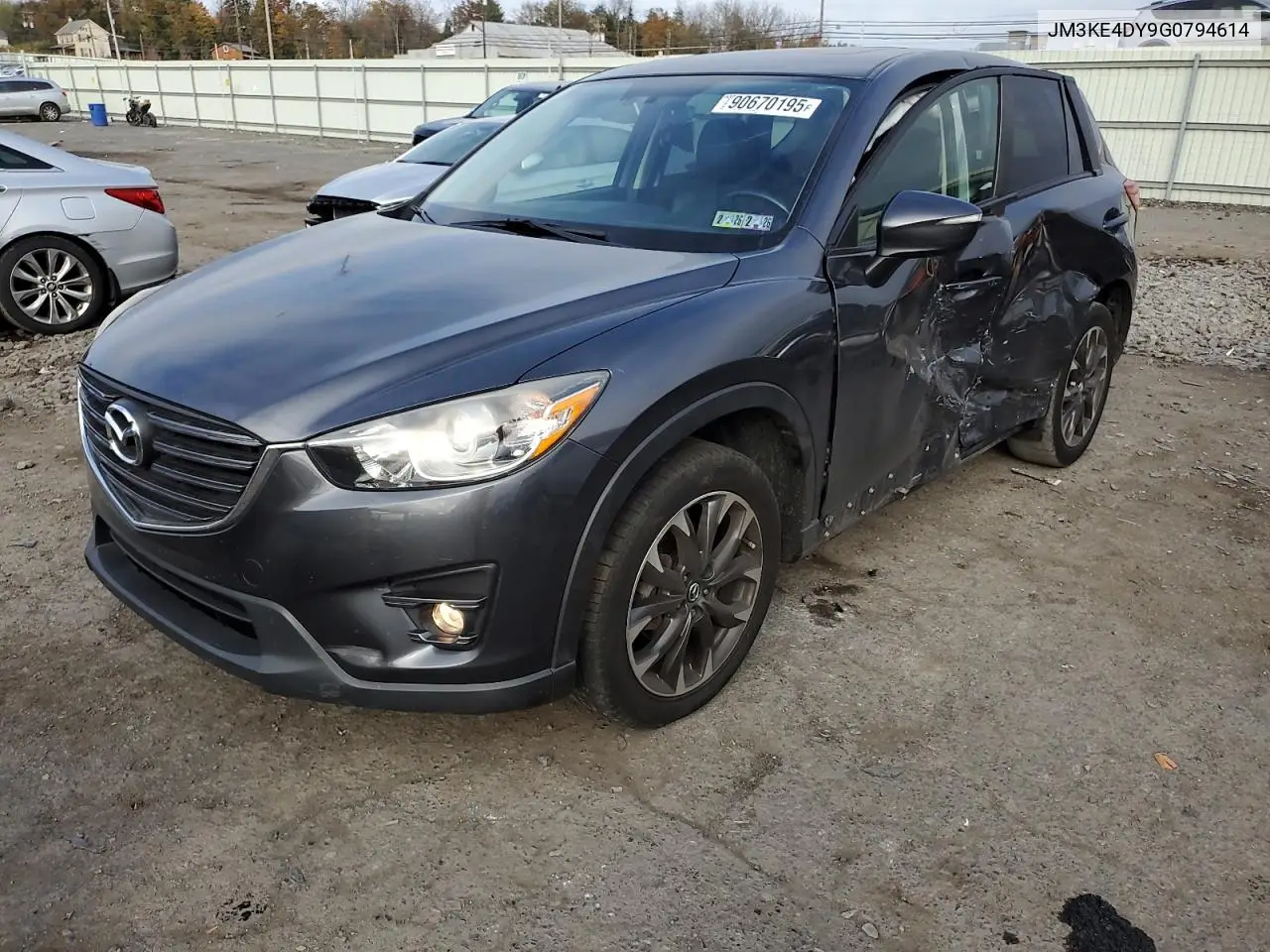 JM3KE4DY9G0794614 2016 Mazda Cx-5 Gt