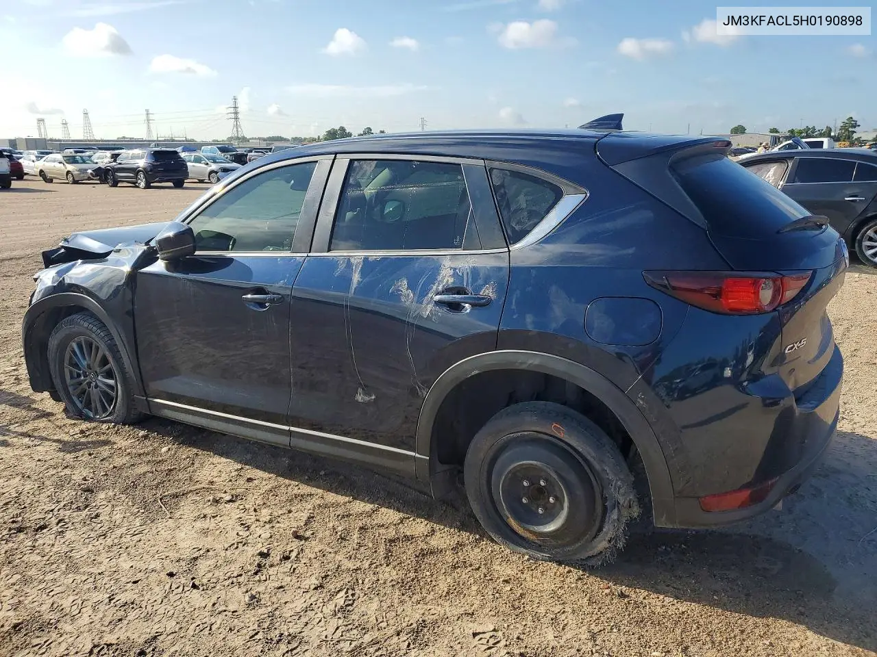 2017 Mazda Cx-5 Touring VIN: JM3KFACL5H0190898 Lot: 59971656
