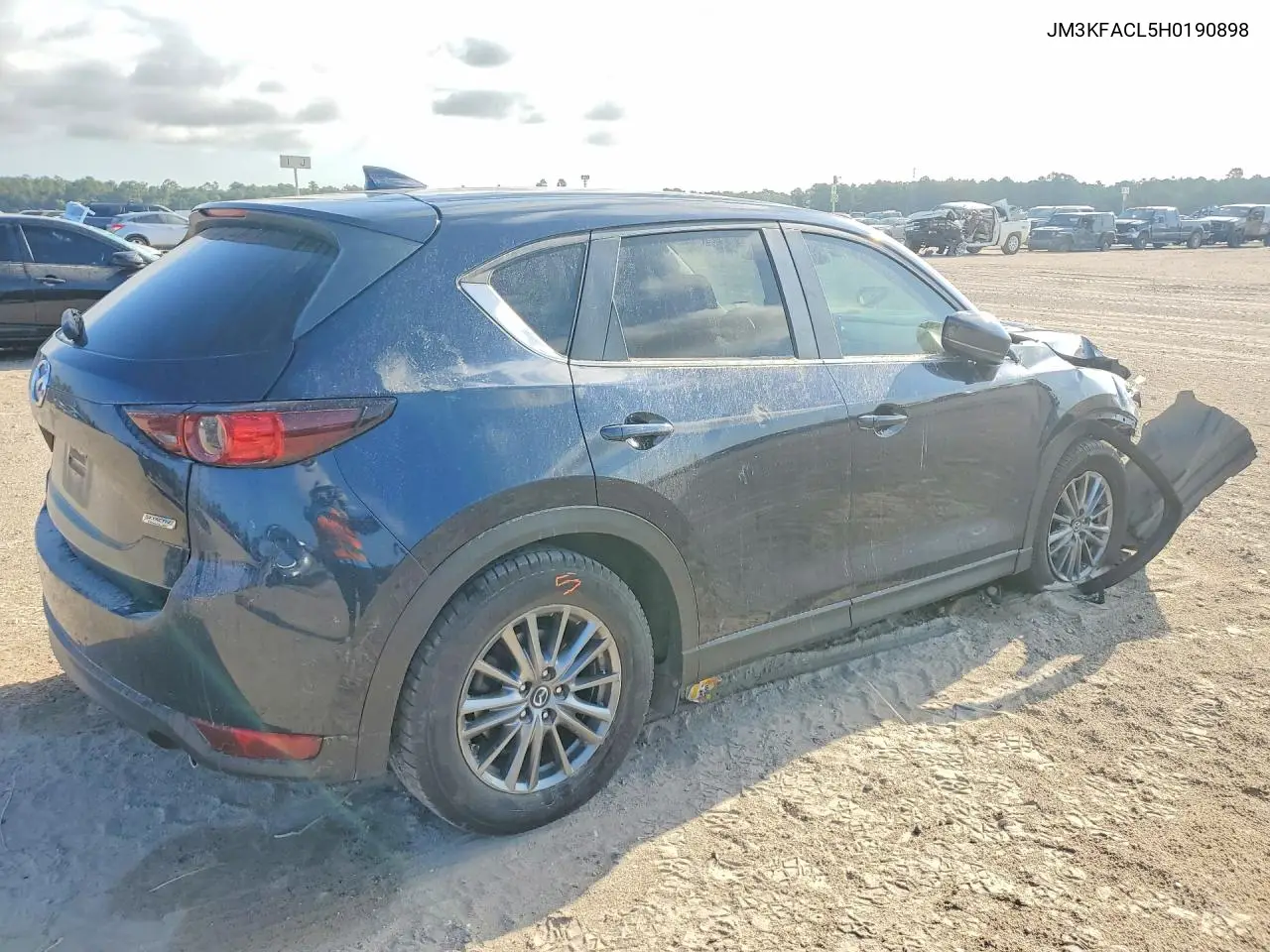 2017 Mazda Cx-5 Touring VIN: JM3KFACL5H0190898 Lot: 59971656