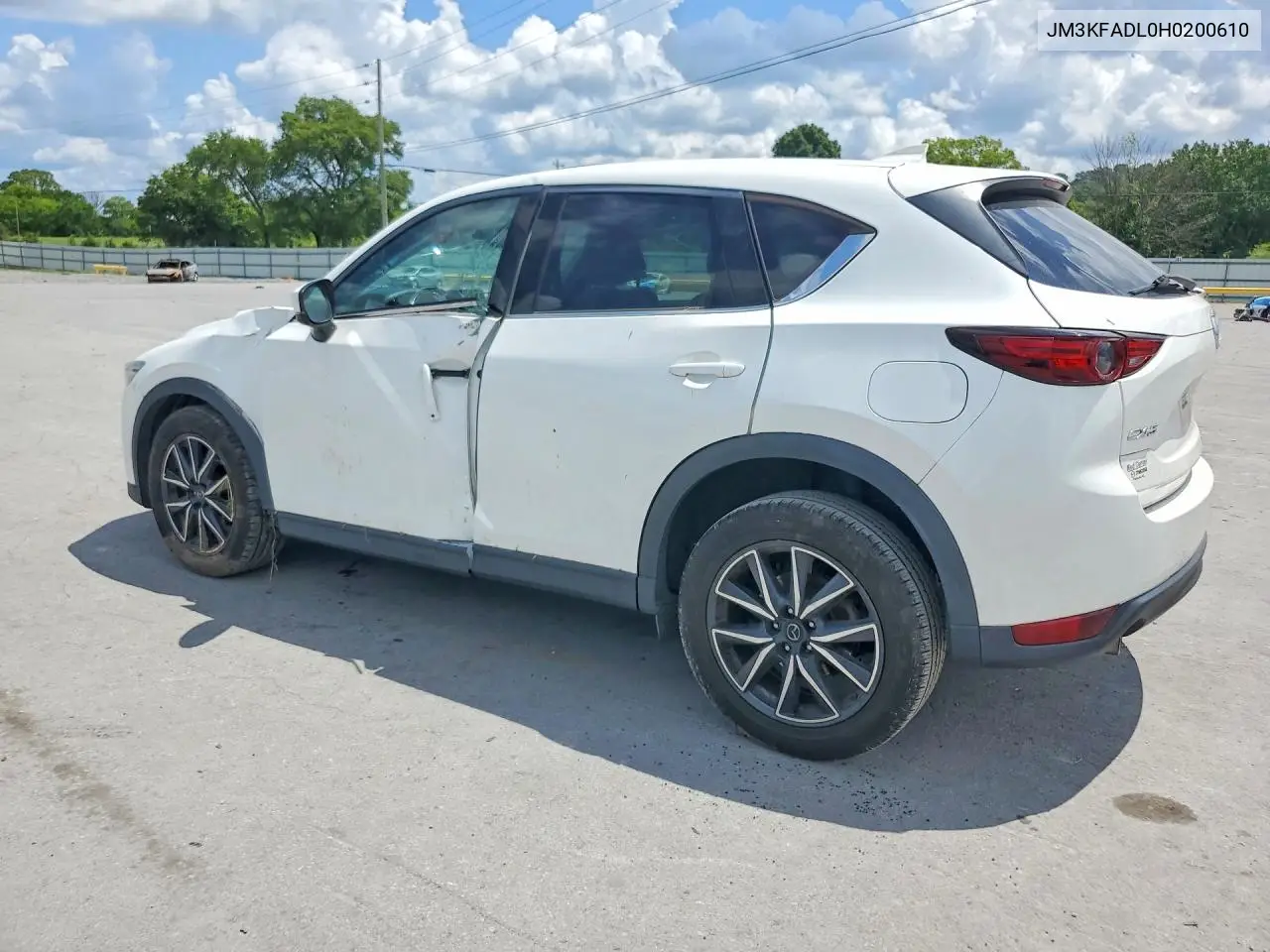 2017 Mazda Cx-5 Grand Touring VIN: JM3KFADL0H0200610 Lot: 61499026