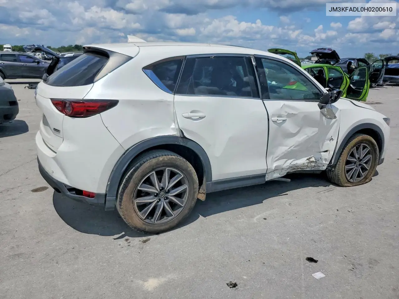 2017 Mazda Cx-5 Grand Touring VIN: JM3KFADL0H0200610 Lot: 61499026