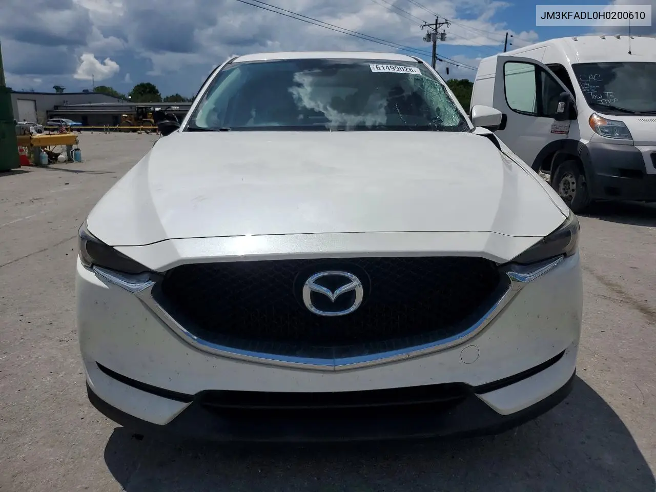 2017 Mazda Cx-5 Grand Touring VIN: JM3KFADL0H0200610 Lot: 61499026