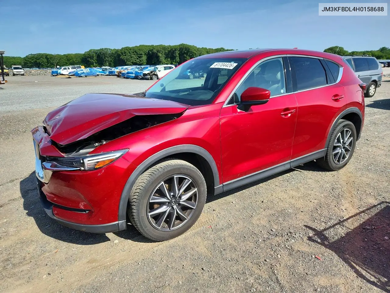 2017 Mazda Cx-5 Grand Touring VIN: JM3KFBDL4H0158688 Lot: 61704426