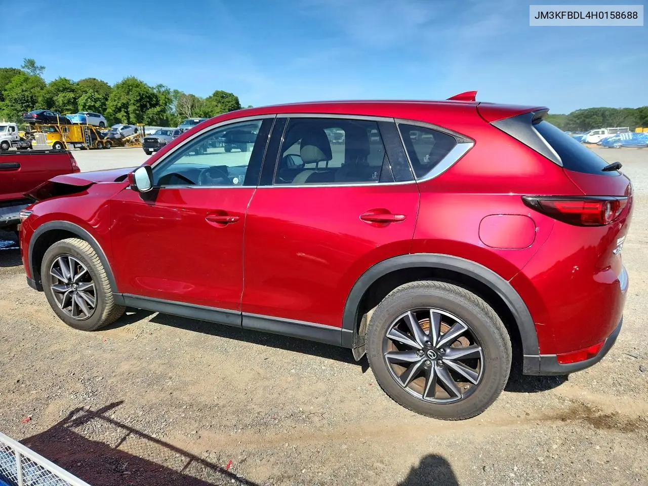 2017 Mazda Cx-5 Grand Touring VIN: JM3KFBDL4H0158688 Lot: 61704426