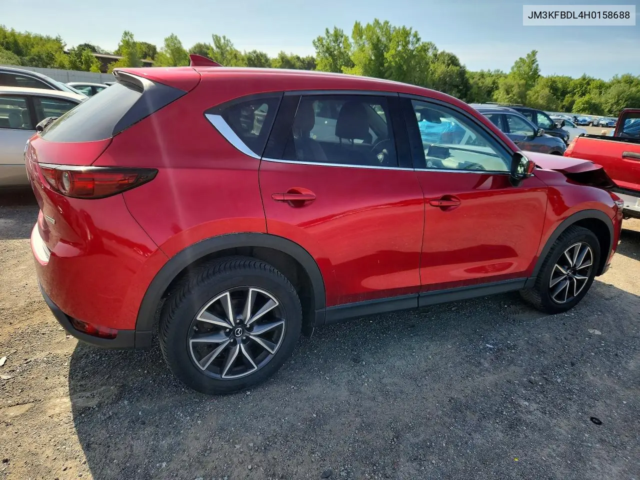 2017 Mazda Cx-5 Grand Touring VIN: JM3KFBDL4H0158688 Lot: 61704426