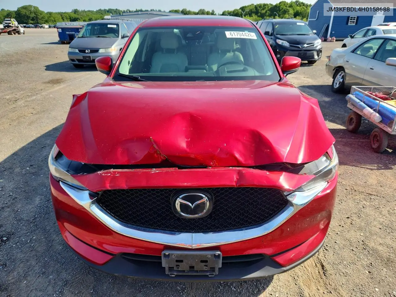 2017 Mazda Cx-5 Grand Touring VIN: JM3KFBDL4H0158688 Lot: 61704426