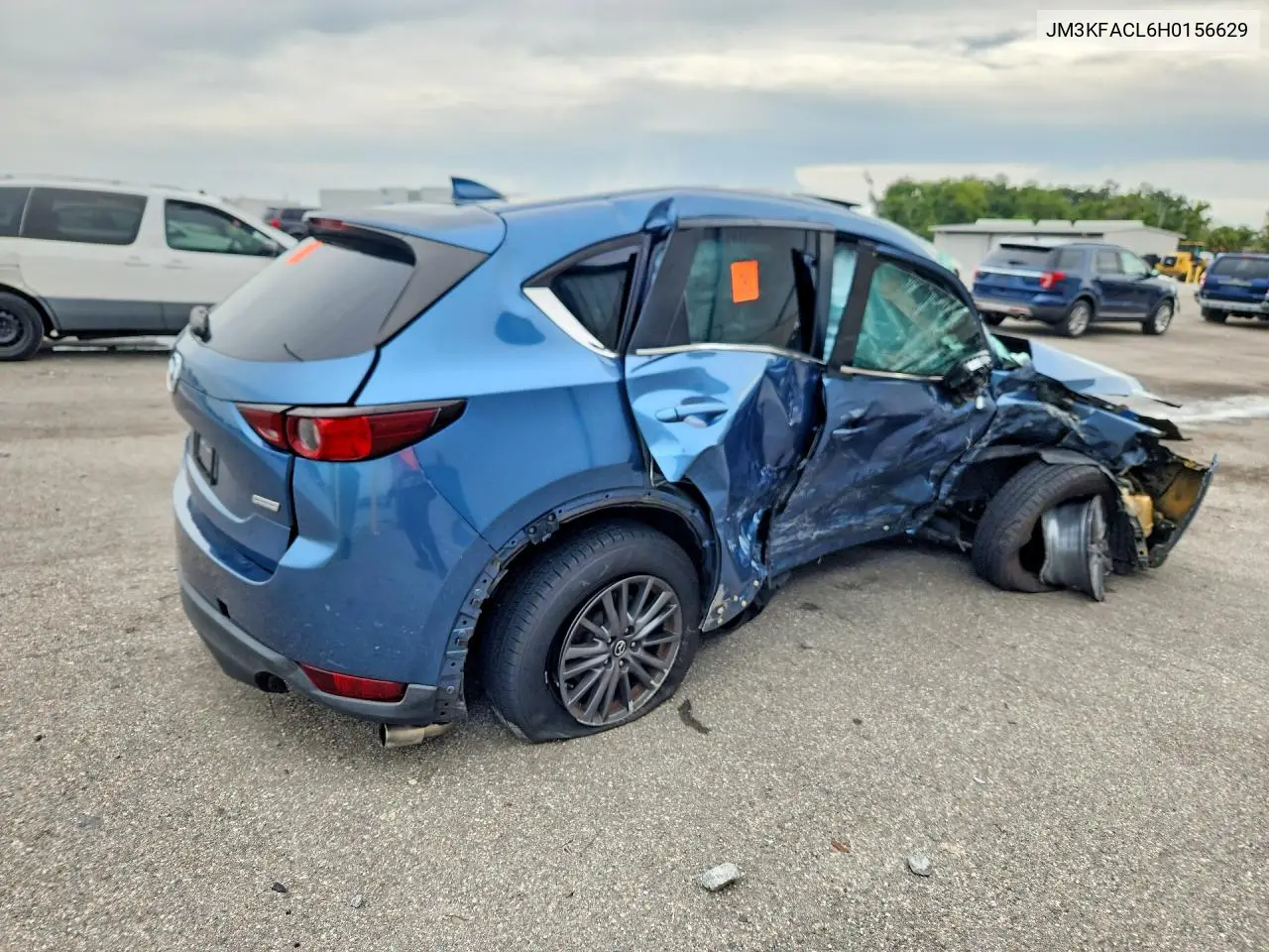 2017 Mazda Cx-5 Touring VIN: JM3KFACL6H0156629 Lot: 61770606