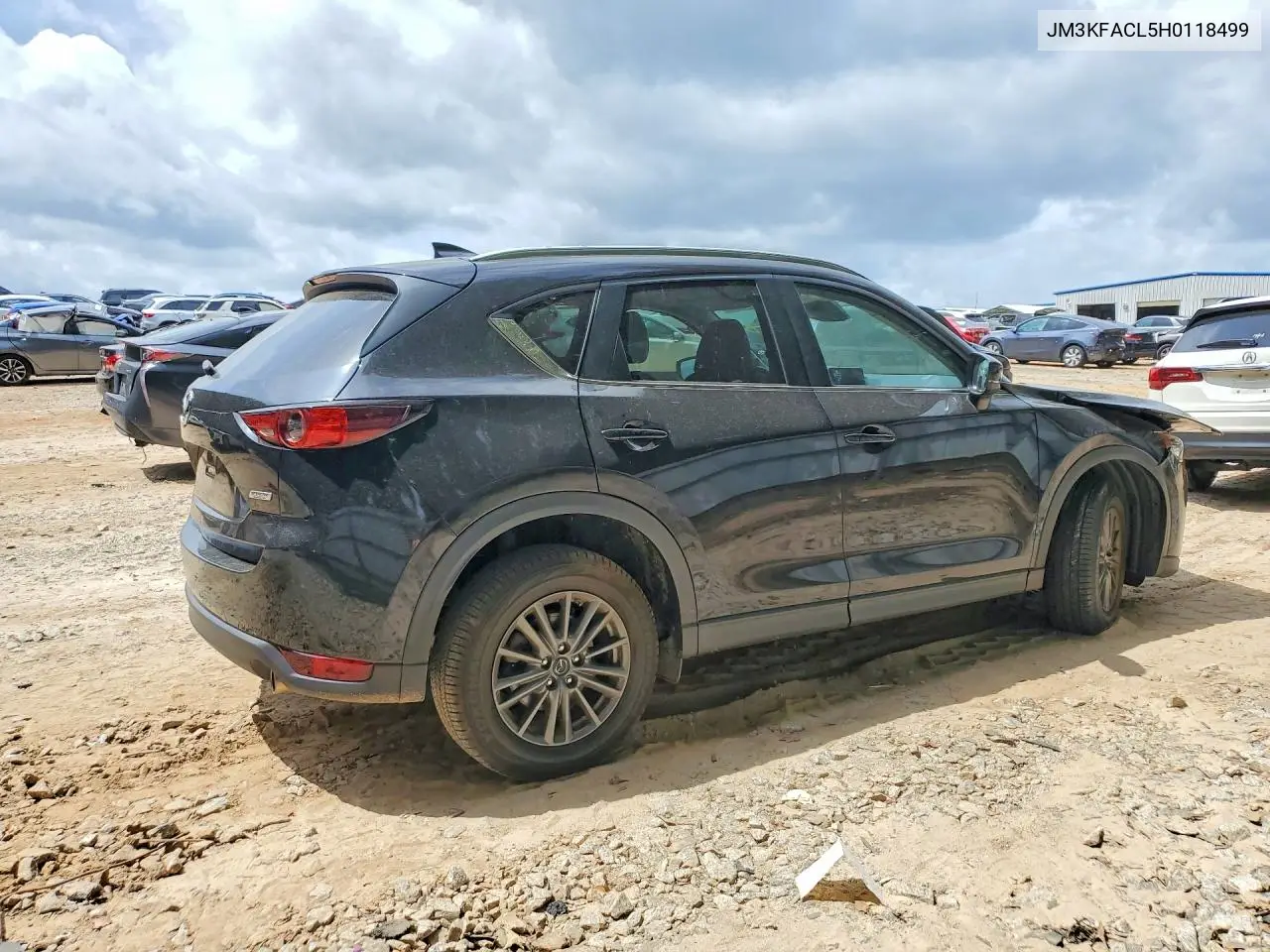 2017 Mazda Cx-5 Touring VIN: JM3KFACL5H0118499 Lot: 62076296