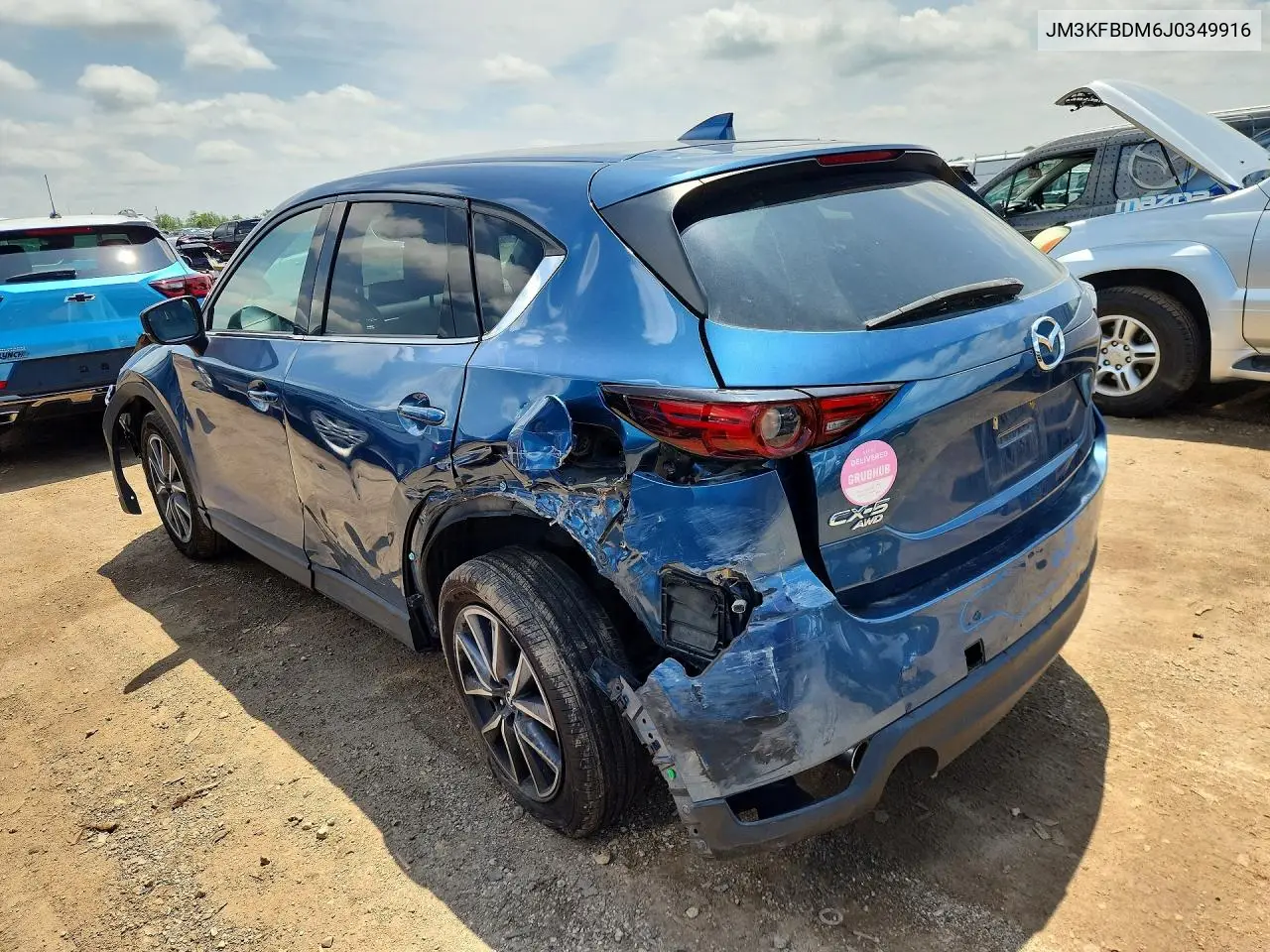 2018 Mazda Cx-5 Grand Touring VIN: JM3KFBDM6J0349916 Lot: 56504156
