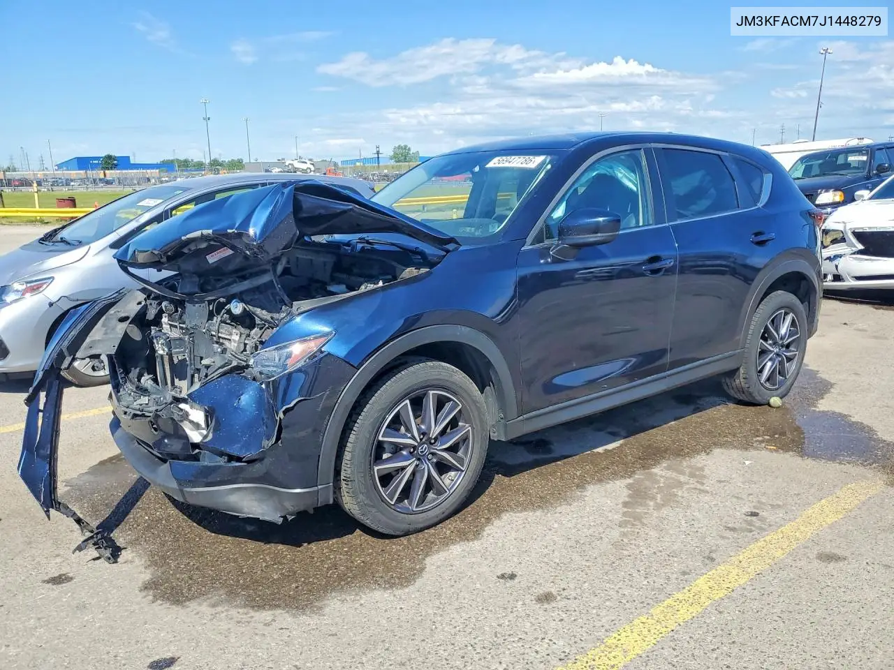 2018 Mazda Cx-5 Touring VIN: JM3KFACM7J1448279 Lot: 56947786