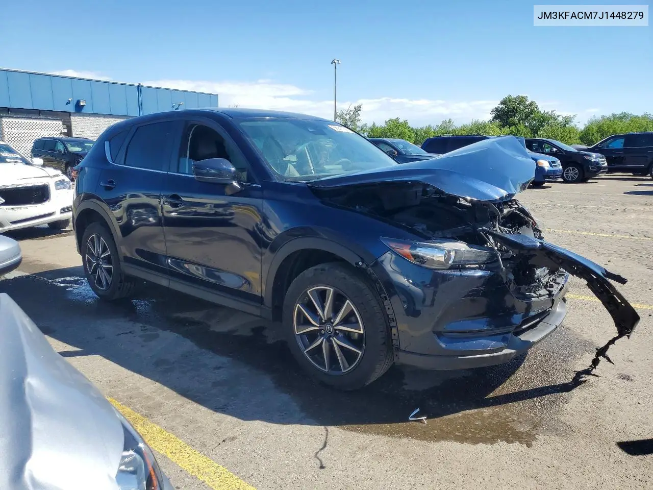 2018 Mazda Cx-5 Touring VIN: JM3KFACM7J1448279 Lot: 56947786