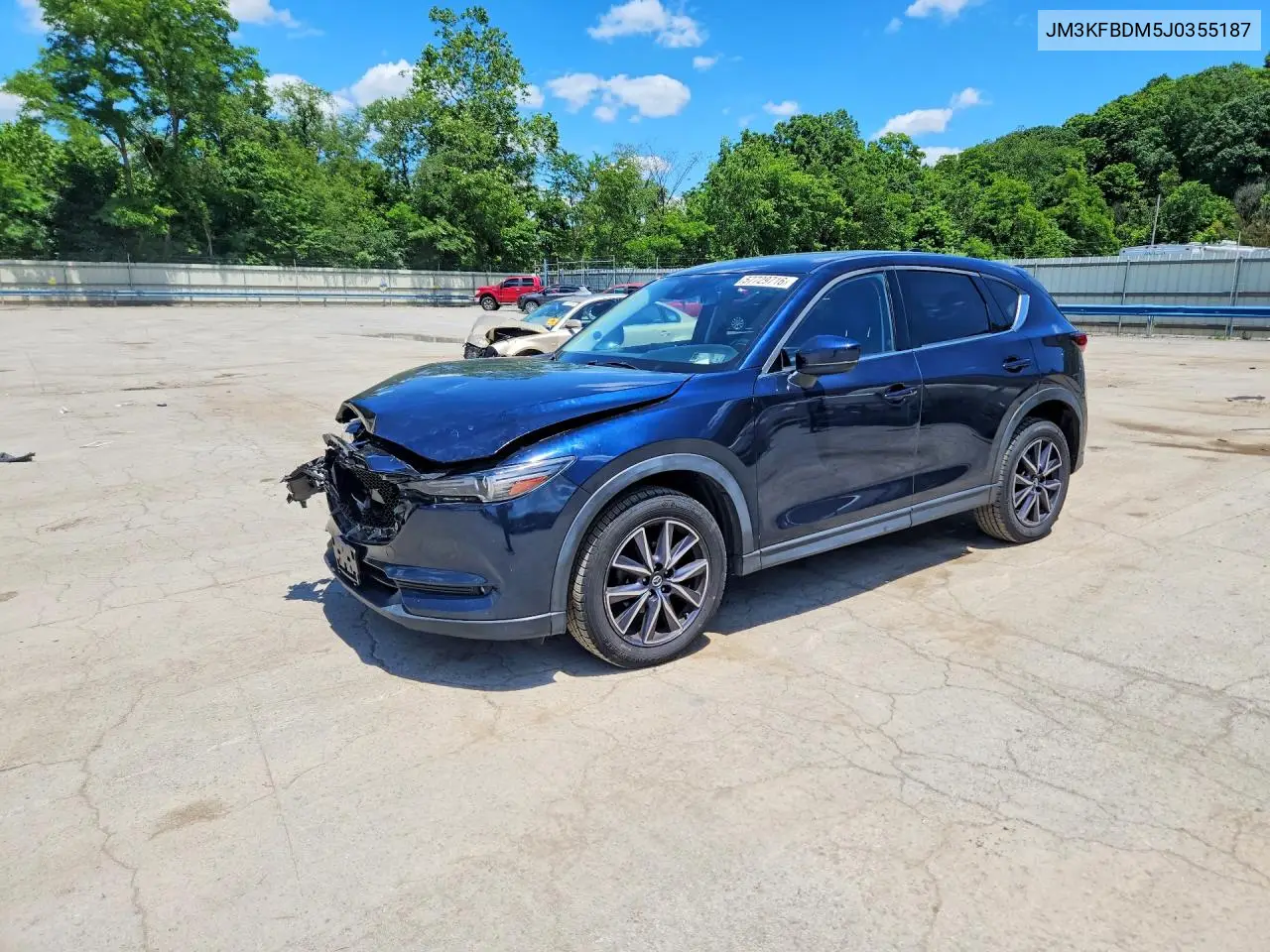 JM3KFBDM5J0355187 2018 Mazda Cx-5 Grand Touring