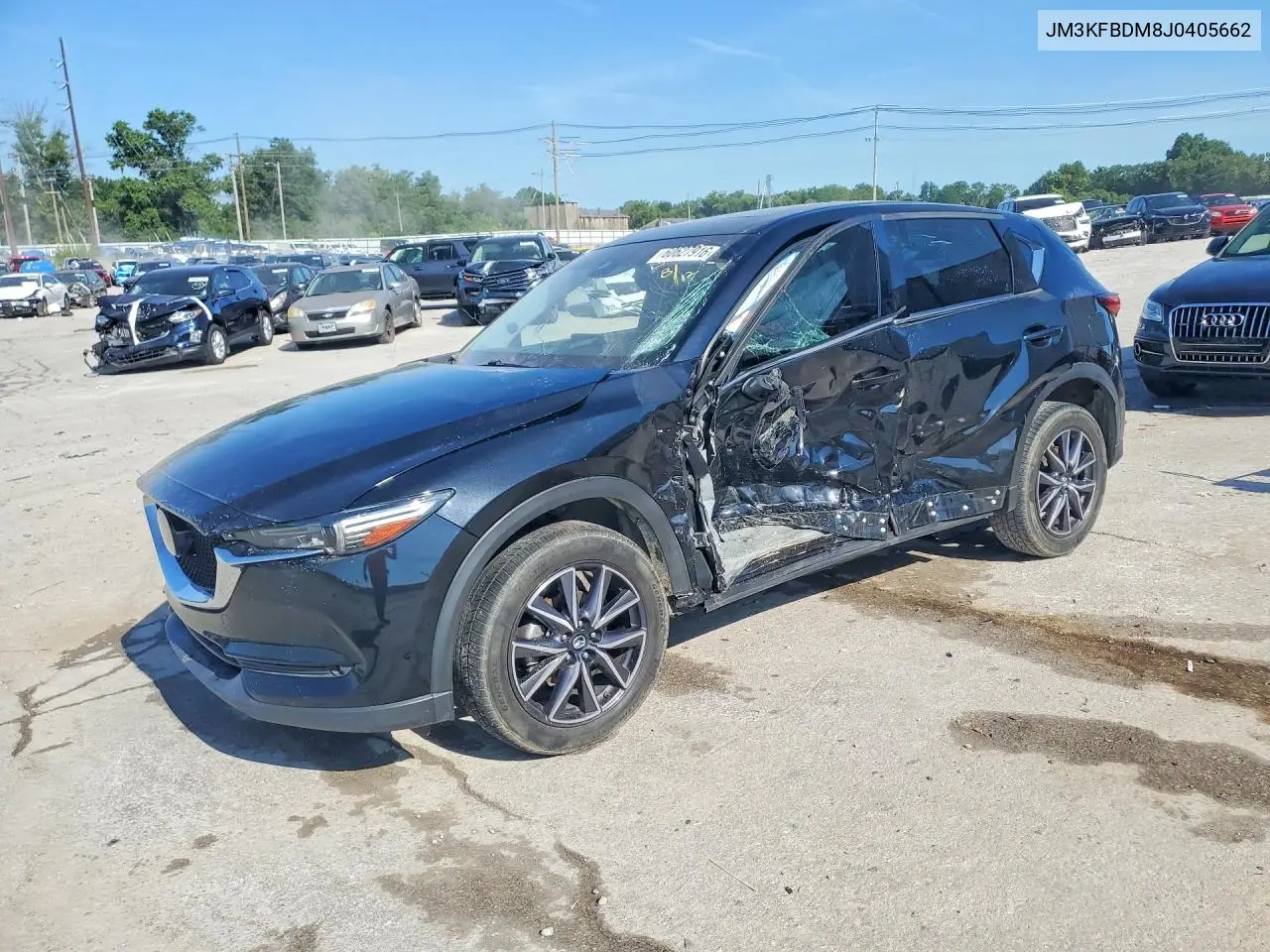 2018 Mazda Cx-5 Grand Touring VIN: JM3KFBDM8J0405662 Lot: 60627916