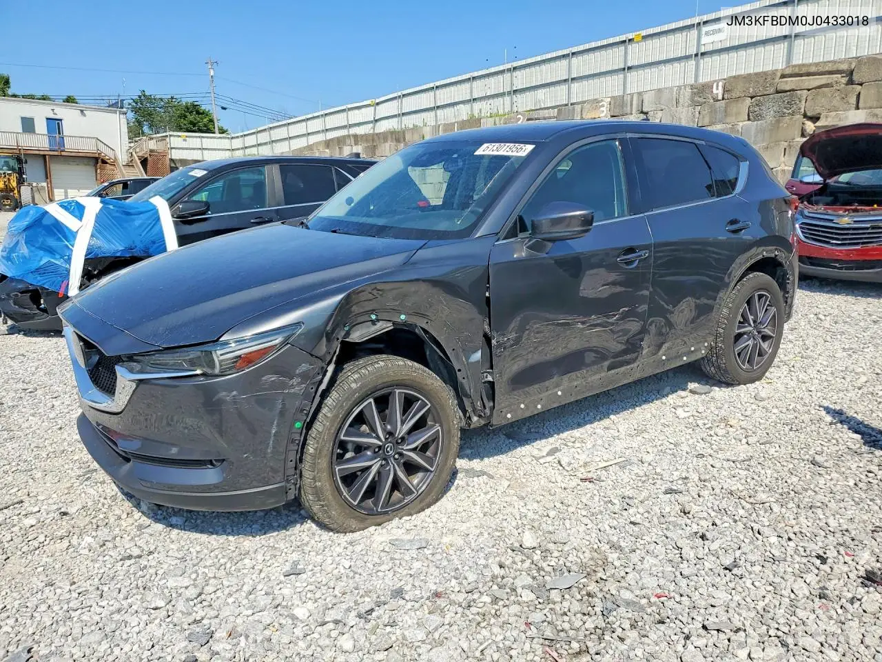 2018 Mazda Cx-5 Grand Touring VIN: JM3KFBDM0J0433018 Lot: 61301956